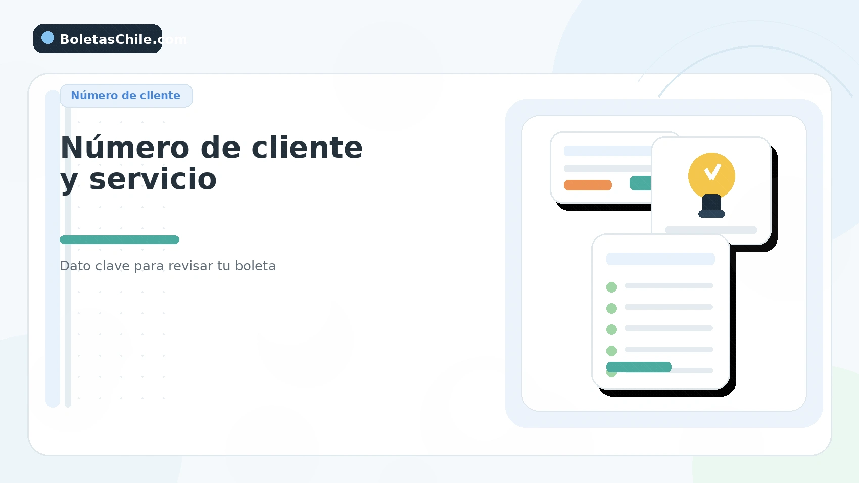 Imagen SEO de BoletasChile.com sobre cómo descargar boleta Luz Osorno en PDF, guardar copia y revisar el documento.