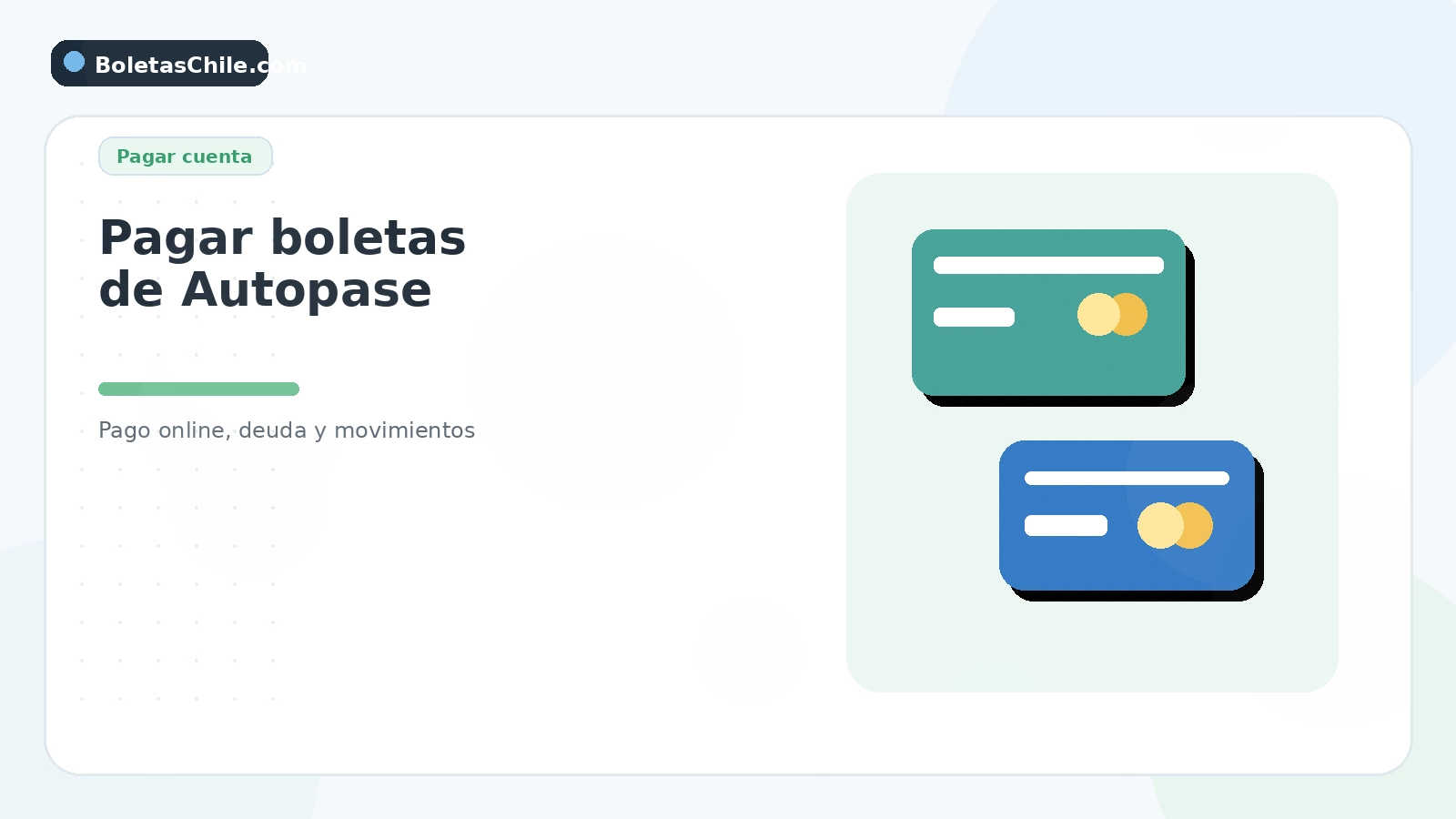 Cómo descargar boleta Autopase en PDF, revisar cuenta y guardar comprobantes.