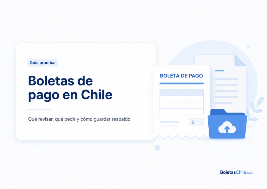 Boletas de pago
