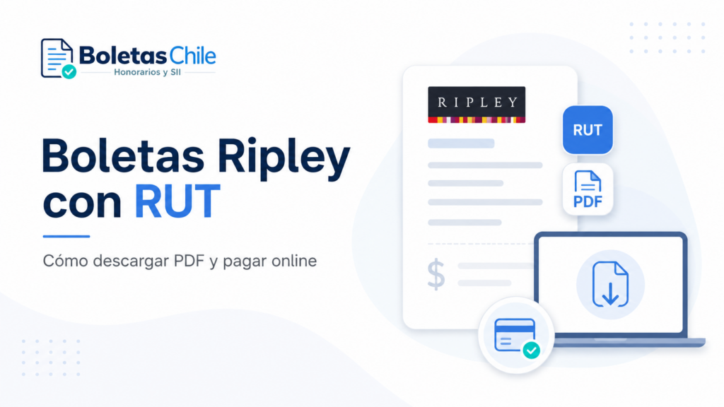 Boletas ripley con rut