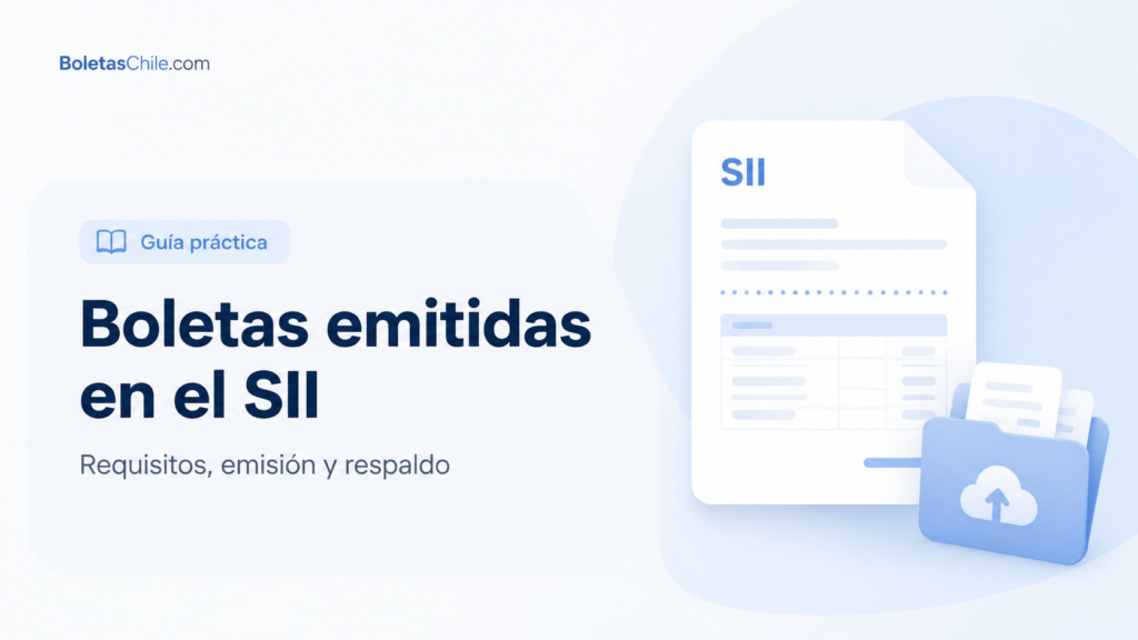 SII boletas de honorarios emitidas