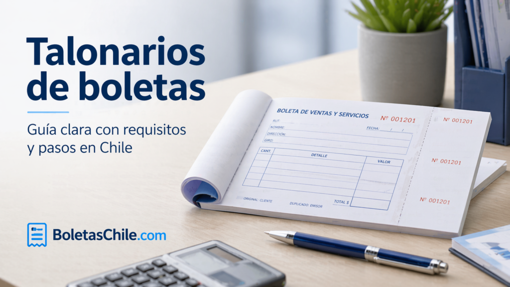 Situación actual de los talonarios en Chile