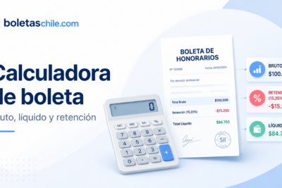 Calculadora de boleta de honorarios