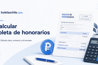 Calcular valor de boleta de honorarios sin equivocarse