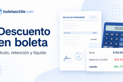 Cuánto se descuenta en una boleta de honorarios