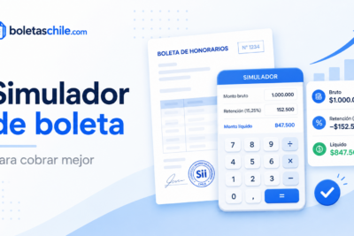 Simulador de boleta de honorarios